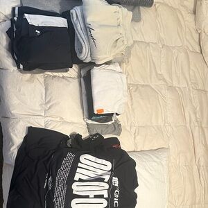 YoungLA pants, 5 shirts, 3 shorts, 3 pants